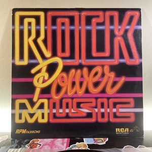 "Rock Power Music by RPM Fashions" Vinyl Compilation LP